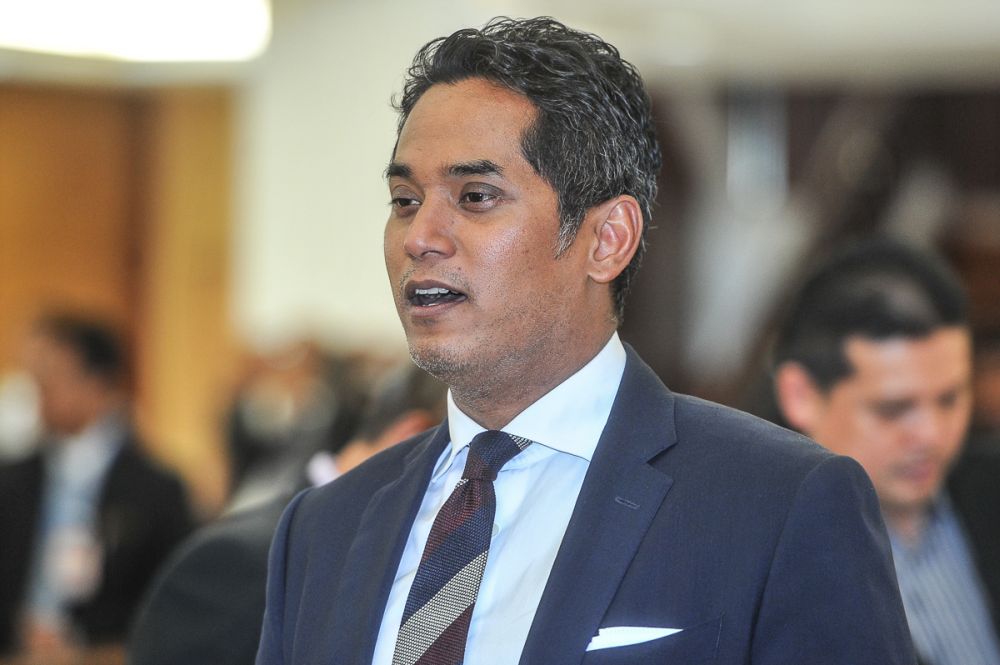 Khairy Jamaluddin is pictured at Parliament July 18, 2018. u00e2u20acu201d Picture by Shafwan Zaidon
