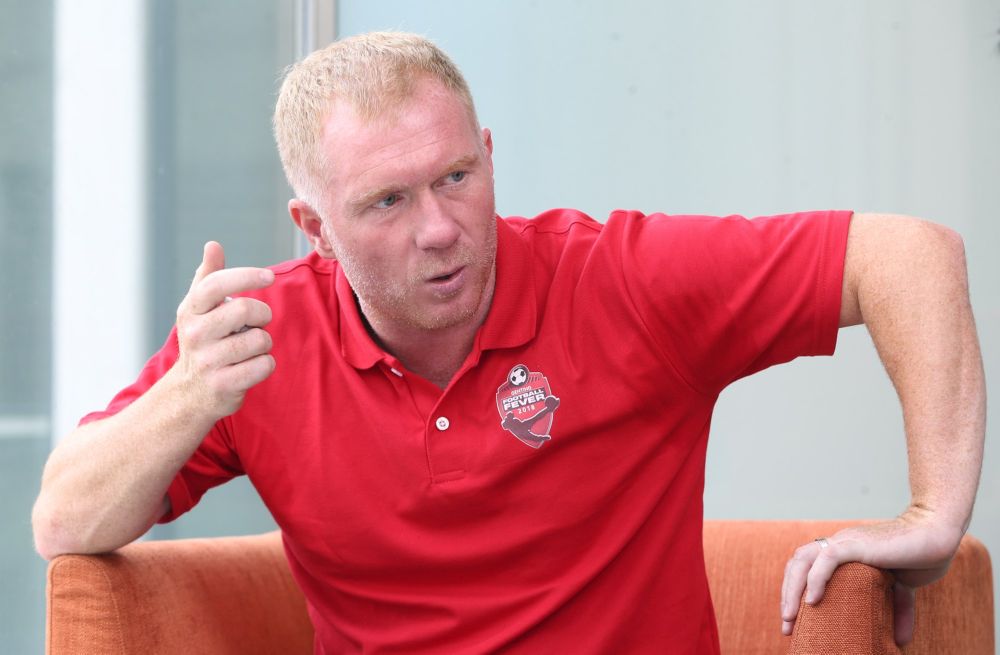 Scholes found it tough to pick a winner from tonight's World Cup final. u00e2u20acu201d Picture by Razak Ghazali