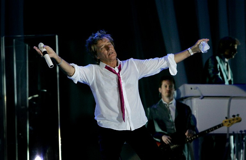 British singer Rod Stewart in 2009. u00e2u20acu201d AFP pic