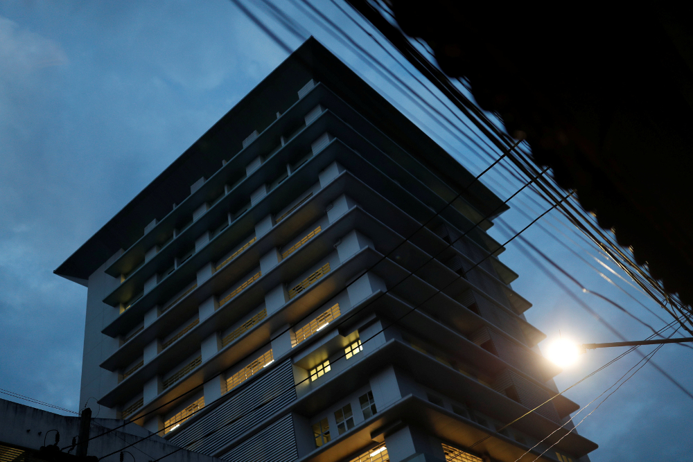 An exterior view shows the Chiang Rai Prachanukroh hospital, where four of 12 Thai schoolboys who were rescued from the flooded cave are being treated, in the northern province of Chiang Rai July 10, 2018. u00e2u20acu201d Reuters pic