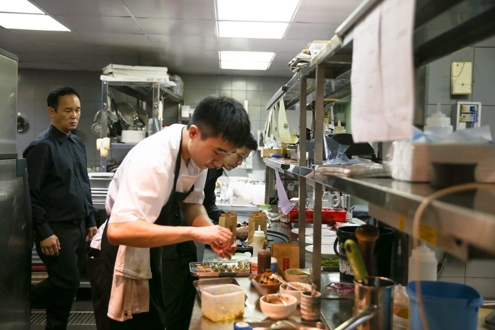 Spanish restaurant, Alma, which has been listed on the guide for two years, puts in a lot of effort to maintain its one Michelin star. u00e2u20acu201d Picture by Koh Mui Fong/TODAY