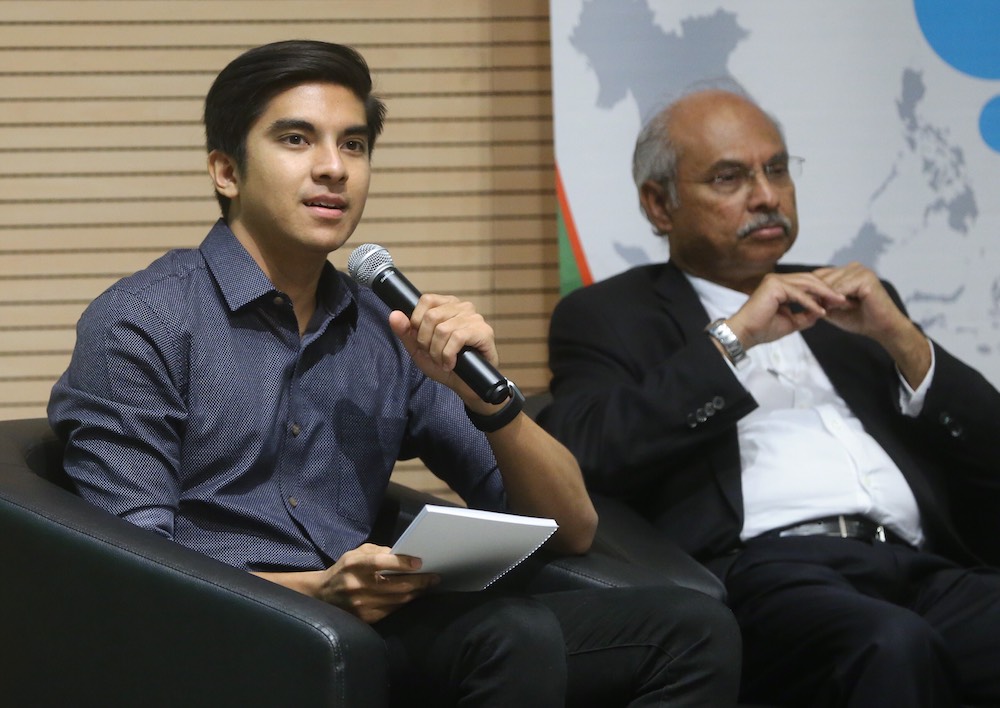 Youth and Sports Minister Syed Saddiq Abdul Rahman attends a forum at Sunway University in Petaling Jaya July 9, 2018. u00e2u20acu201d Picture by Zuraneeza Zulkifli