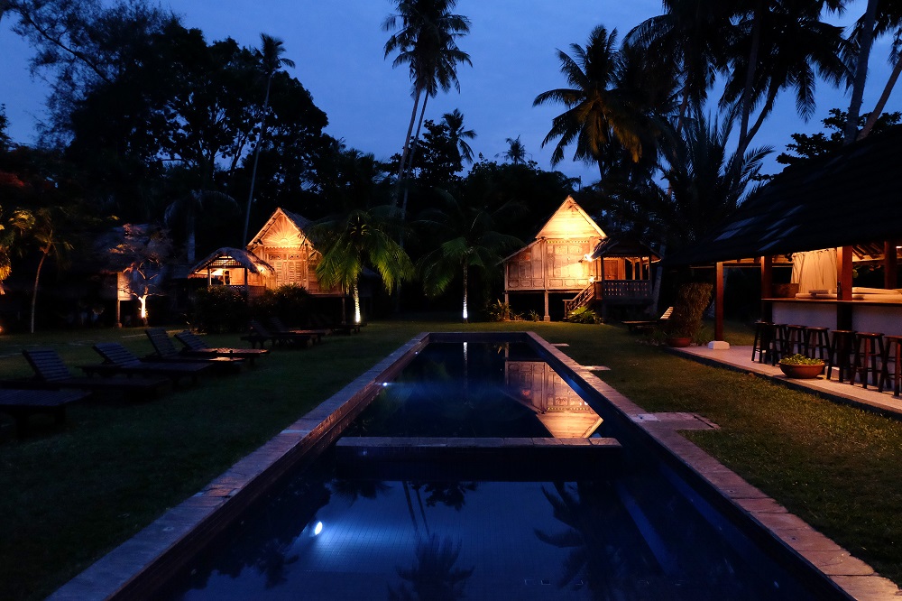 The beautifully-restored heritage buildings at Bon Ton Langkawi.