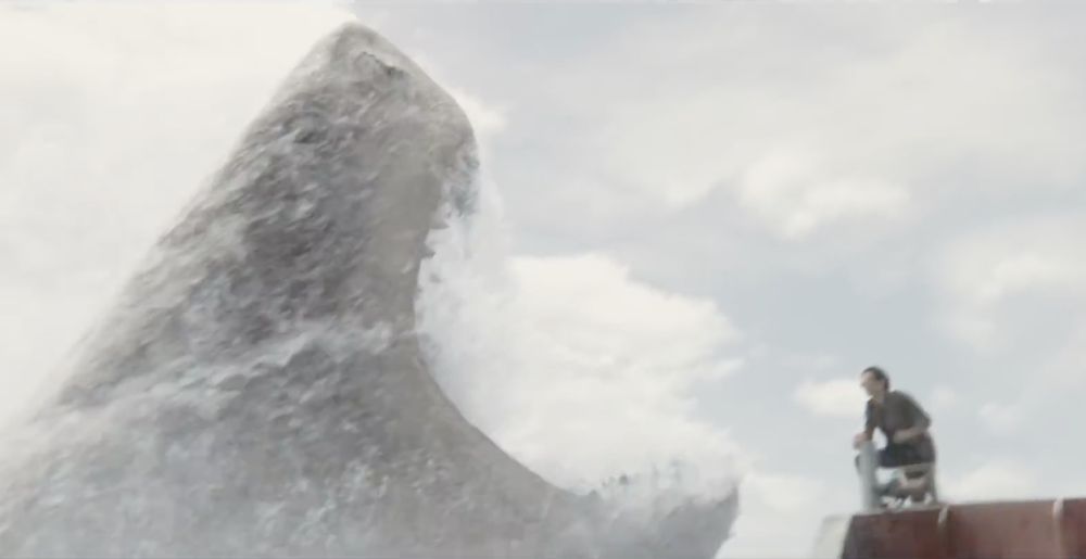 A screencapture from the u00e2u20acu02dcThe Megu00e2u20acu2122 movie trailer.