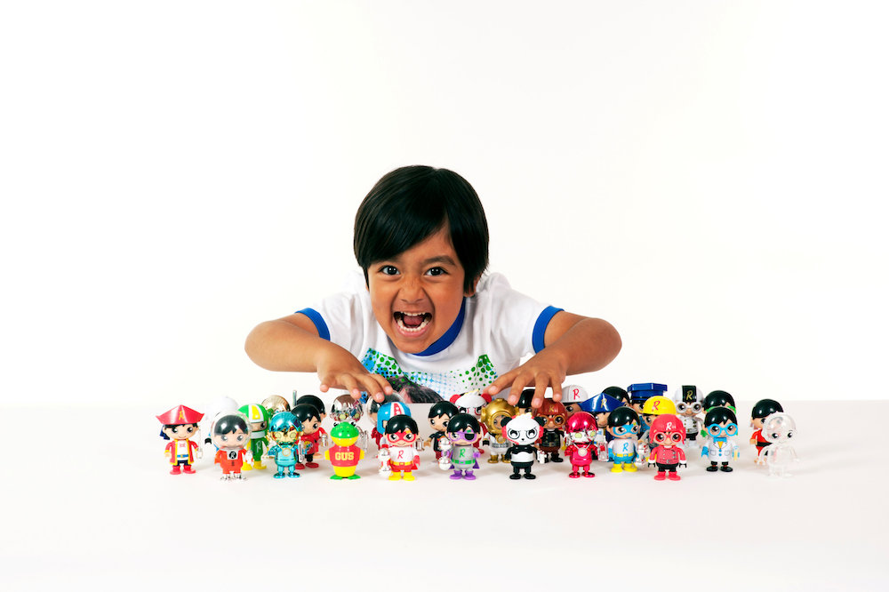 Six-year old Ryan, the star of his own YouTube channel Ryan ToysReview, who will debut his own line of slime, stuffed animals and other products at Walmart Inc on August 6. u00e2u20acu201d Reuters pic