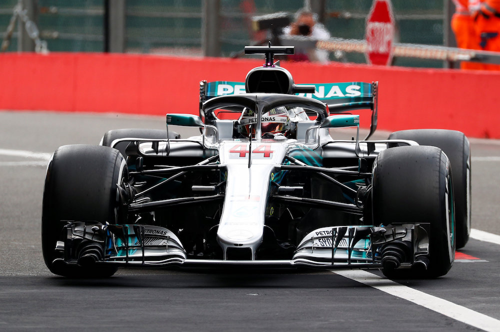 Mercedesu00e2u20acu2122 Lewis Hamilton drives during practice for the Belgian Grand Prix at Spa-Francorchamps, Stavelot August 24, 2018. u00e2u20acu201d Reuters pic