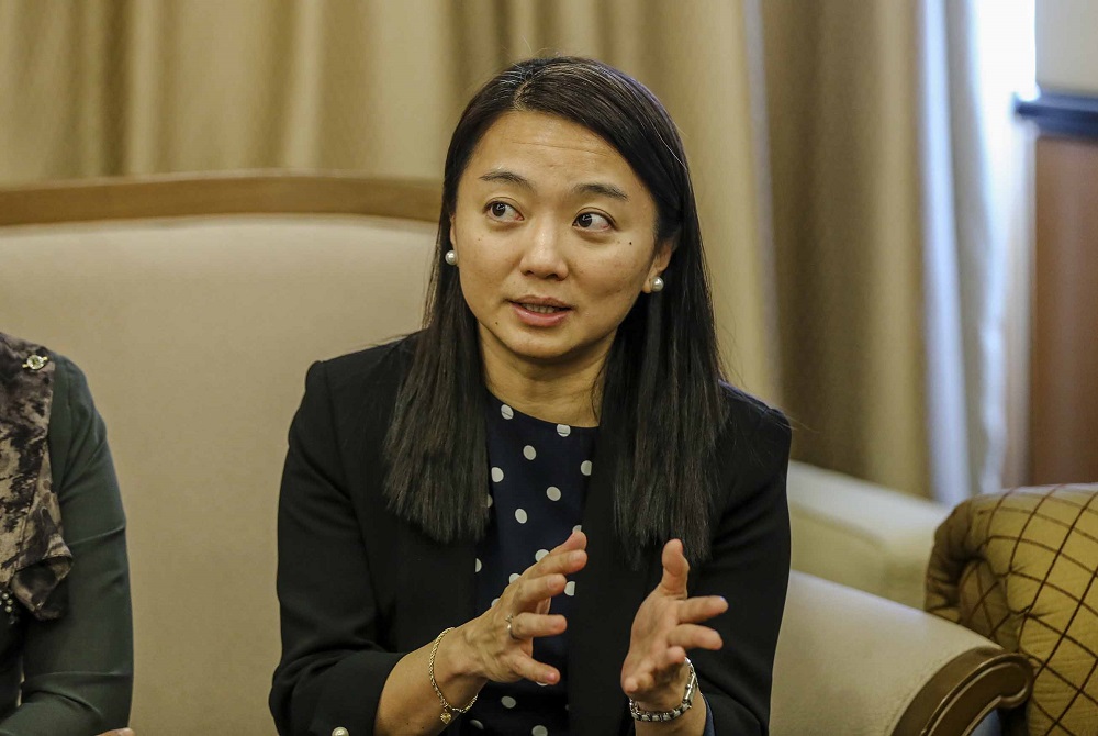 Women, Family and Community Development Deputy Minister Hannah Yeoh at a press conference in Kuala Lumpur August 1, 2018. u00e2u20acu201d Picture by Firdaus Latif