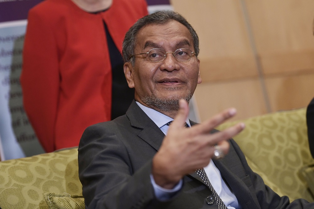 Health Minister Dzulkefly Ahmad at a press conference after the signing of the MoU between Clinical Research Malaysia and the Foundation for Innovative New Diagnostics in Putrajaya August 6, 2018. u00e2u20acu201d Picture by Azinuddin Ghazali