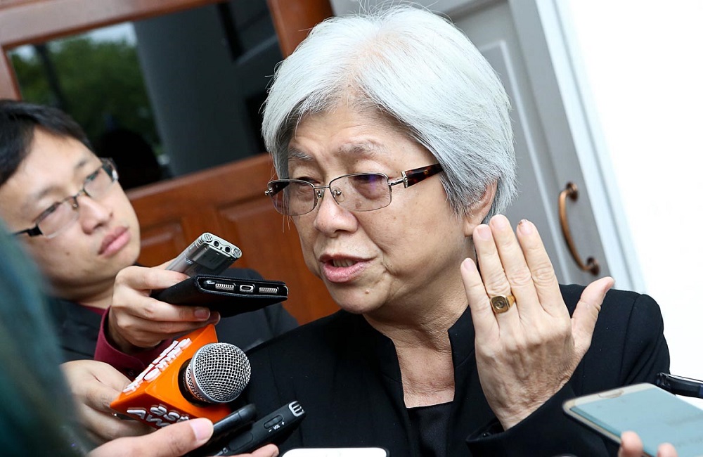 Penang state exco Chong Eng speaks to reporters at the State Assembly Building in George Town August 8, 2018. u00e2u20acu201d Picture by Sayuti Zainudin