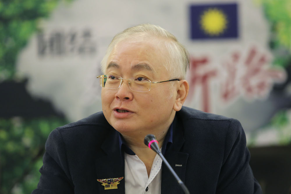 MCA deputy president Datuk Seri Wee Ka Siong speaks during a press conference at the party headquarters in Kuala Lumpur August 10, 2018. u00e2u20acu201d Picture by Yusof Mat Isa