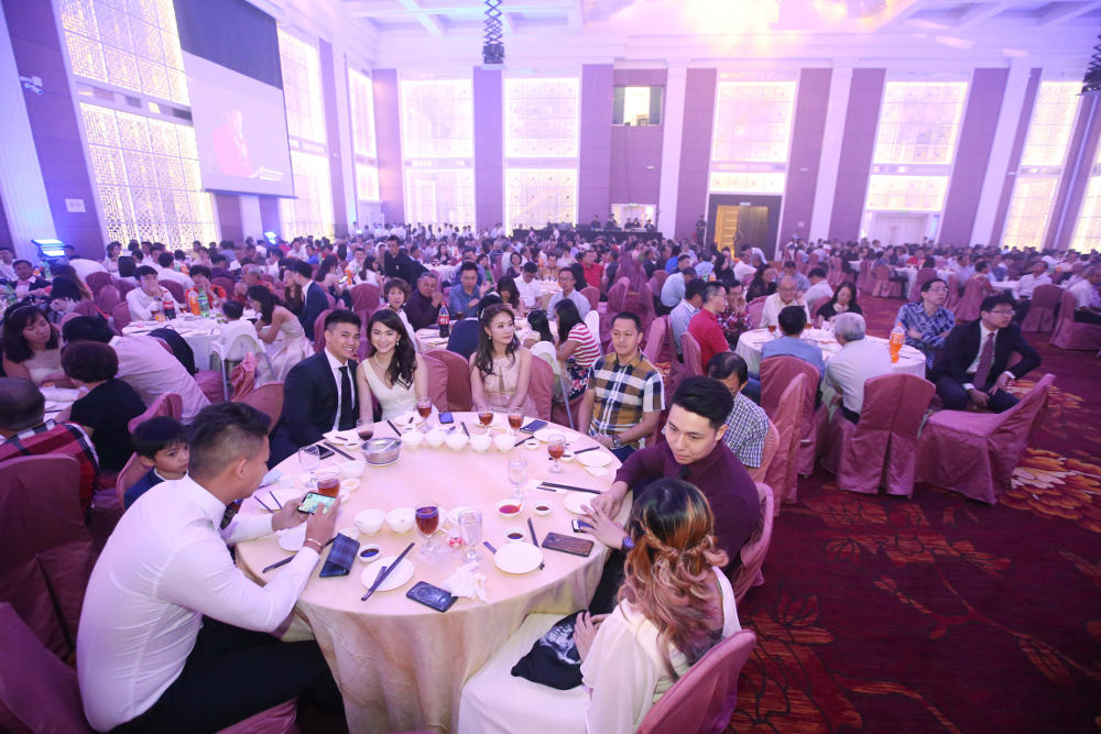 Some 500 members of the Lim family attended the ‘Celebration of Generations’, meant to celebrate their journey and success as a family, at Wisma Huazong in Seri Kembangan August 12, 2018. — Picture by Azinuddin Ghazali