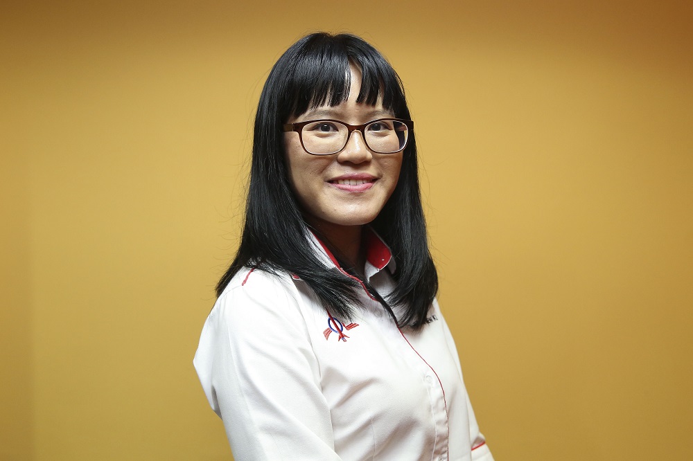 DAP's candidate for the Balakong by-elections Wong Siew Ki at a press conference in Kuala Lumpur August 14, 2018. u00e2u20acu201d Picture by Yusof Mat Isa