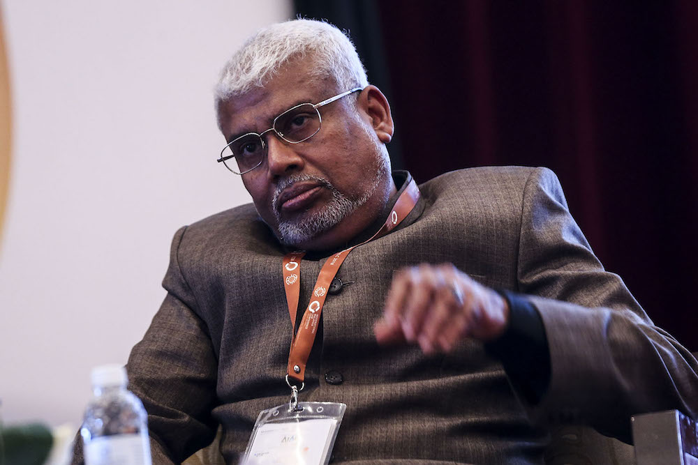 Court of Appeal judge Datuk Hamid Sultan Abu Backer attends the International Malaysia Law Conference in Kuala Lumpur August 16, 2018. u00e2u20acu201d Picture by Hari Anggara