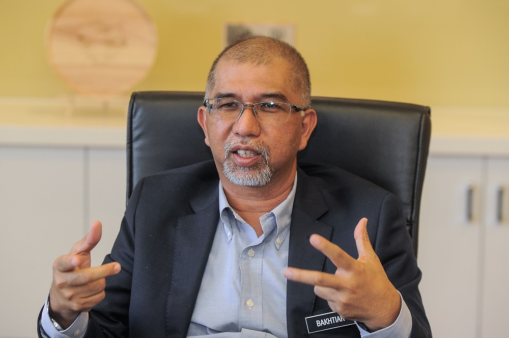 Deputy Minister of Tourism, Arts and Culture of Malaysia, Muhammad Bakhtiar Wan Chik, during an interview with Malay Mail in Putrajaya August 29, 2018. u00e2u20acu201d Picture by Shafwan Zaidon 