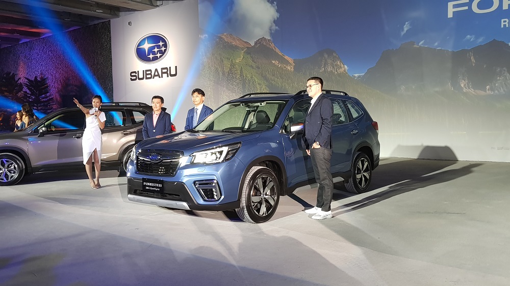 All New 2019 Forester was launched in Taiwan.