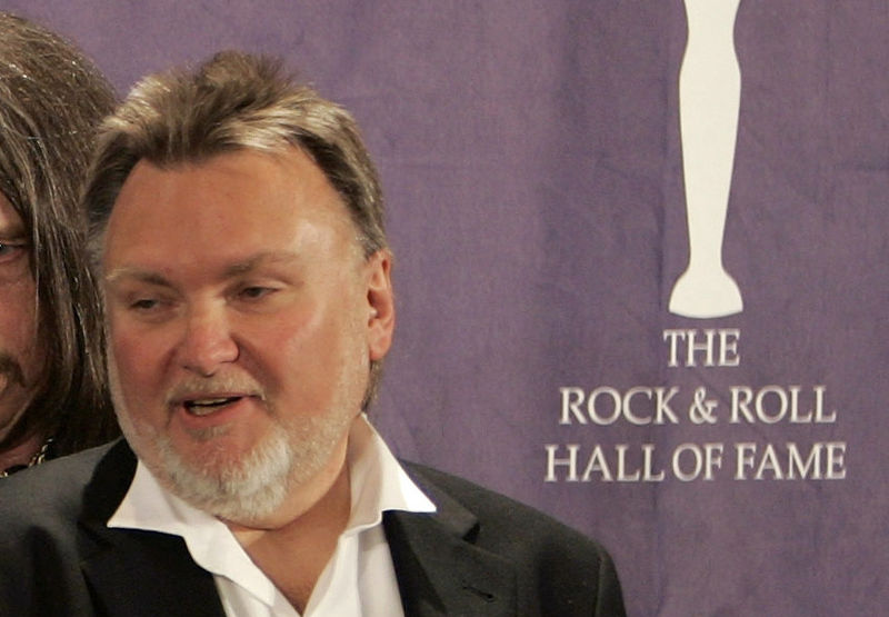 Ed King of the band Lynyrd Skynyrd poses backstage at the Rock and Roll Hall of Fame induction ceremony at the Waldorf Astoria Hotel in New York, March 13, 2006. u00e2u20acu201d Reuters pic