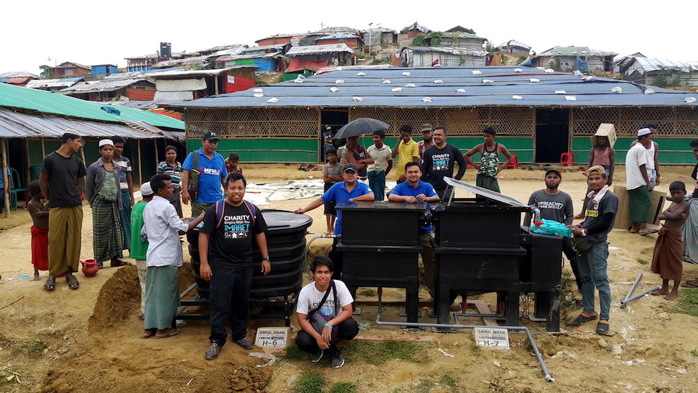 The field water treatment system, u00e2u20acu02dcSafeWhereu00e2u20acu2122, provided by the Islamic Medical Association Malaysiau00e2u20acu2122s Response and Relief Team (Imaret) has been installed in five locations, including the Malaysian Field Hospital (MFH). u00e2u20acu201d Bernama pic