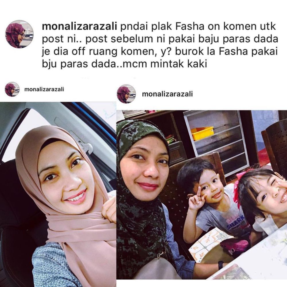 The Instagram post by Fasha went up on Monday and has since garnered more than 60,000 likes and 7,000 comments. u00e2u20acu201d Picture via Instagram/Fasha Sandha