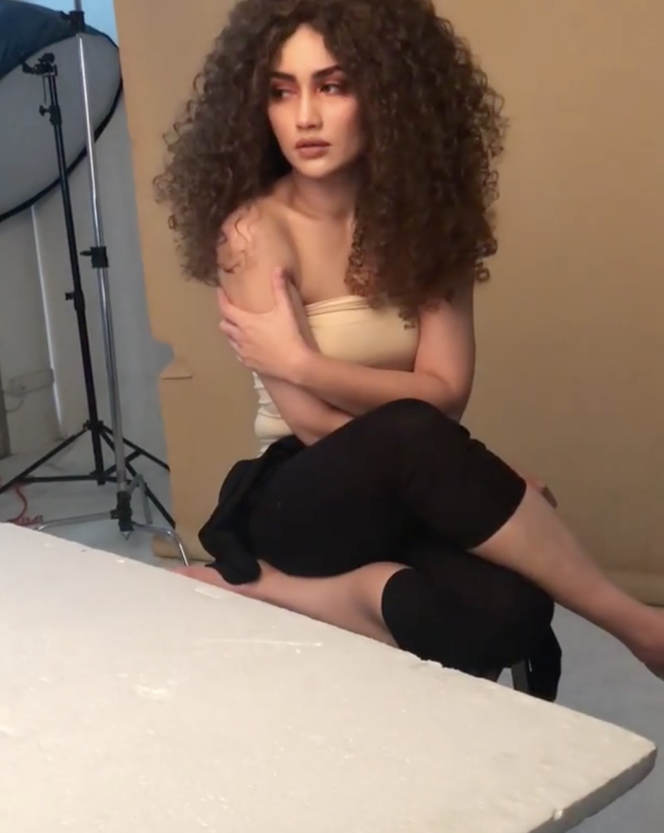 A screenshot from the video that provoked Monaliza’s comment. — Picture via Instagram/Fasha Sandha