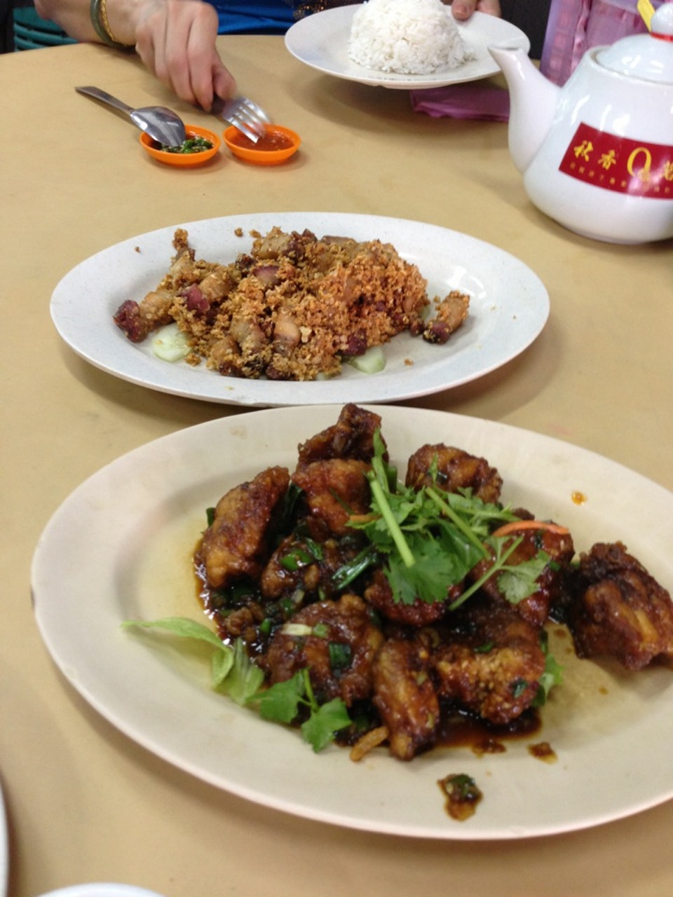 For something a little different, try the garlic roast pork here. 