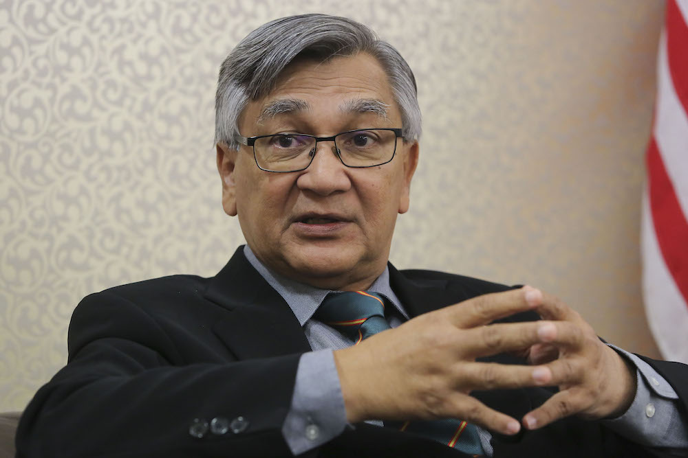 Dewan Rakyat Speaker, Datuk Mohamad Ariff Md Yusof, speaks to Malay Mail at his office in Parliament in Kuala Lumpur August 10, 2018. u00e2u20acu201d Picture by Yusof Mat Isa