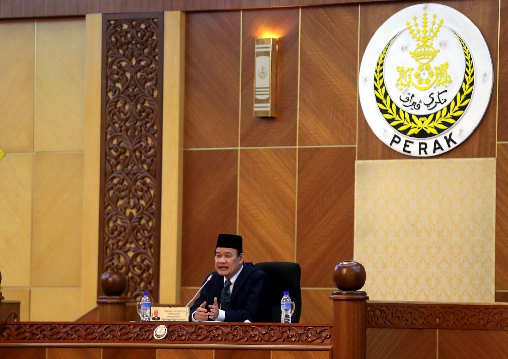 Perak State Assembly Speaker Datuk Ngeh Koo Ham. u00e2u20acu201d Picture by Farhan Najib