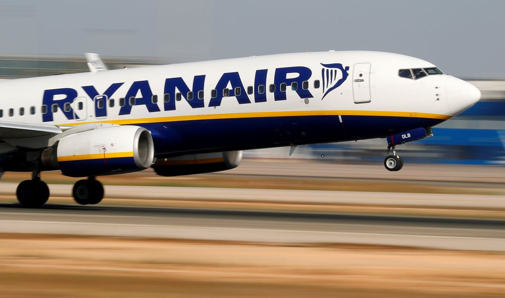 A Ryanair Boeing 737-800 airplane takes off from the airport in Palma de Mallorca, Spain, July 29, 2018. u00e2u20acu201d Reuters pic
