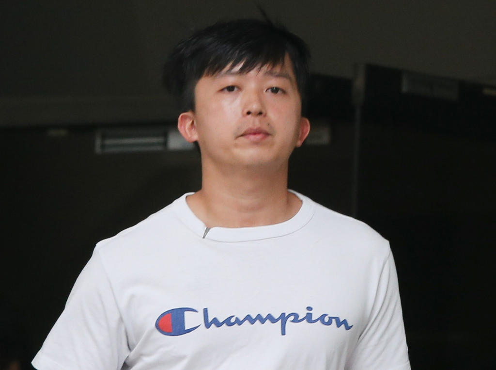 Tang Jia Ming Clarence is seen leaving the State Courts on August 23, 2018. u00e2u20acu201d Reuters pic