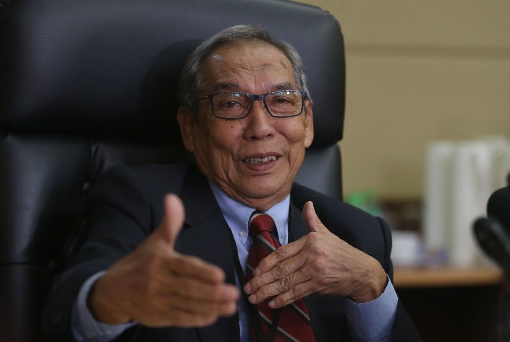 Electoral Reform Committee (ERC) chairman Tan Sri Abdul Rashid Abdul Rahman speaks to reporters at Putrajaya August 29, 2018. u00e2u20acu2022 Picture by Abdul Razak Ghazali