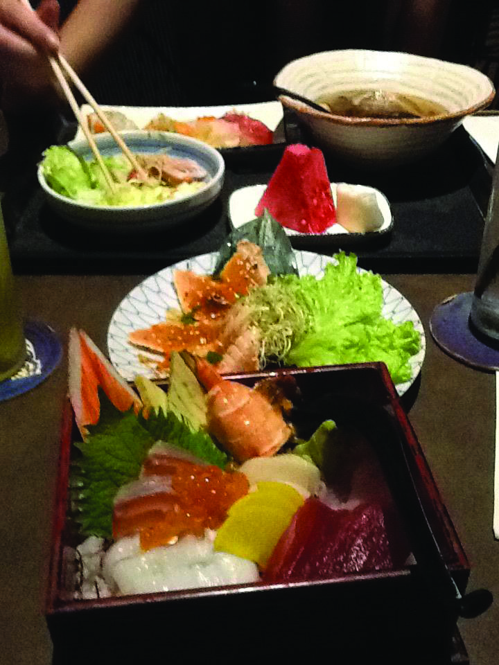 The offerings at Umai-Ya.
