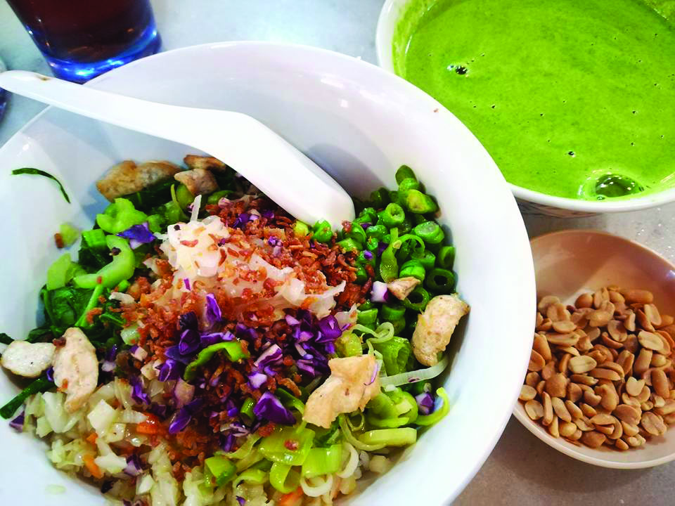 Ho Poh Lui Cha is known for its Hakka style rice with lentils, nuts, seeds and legumes.