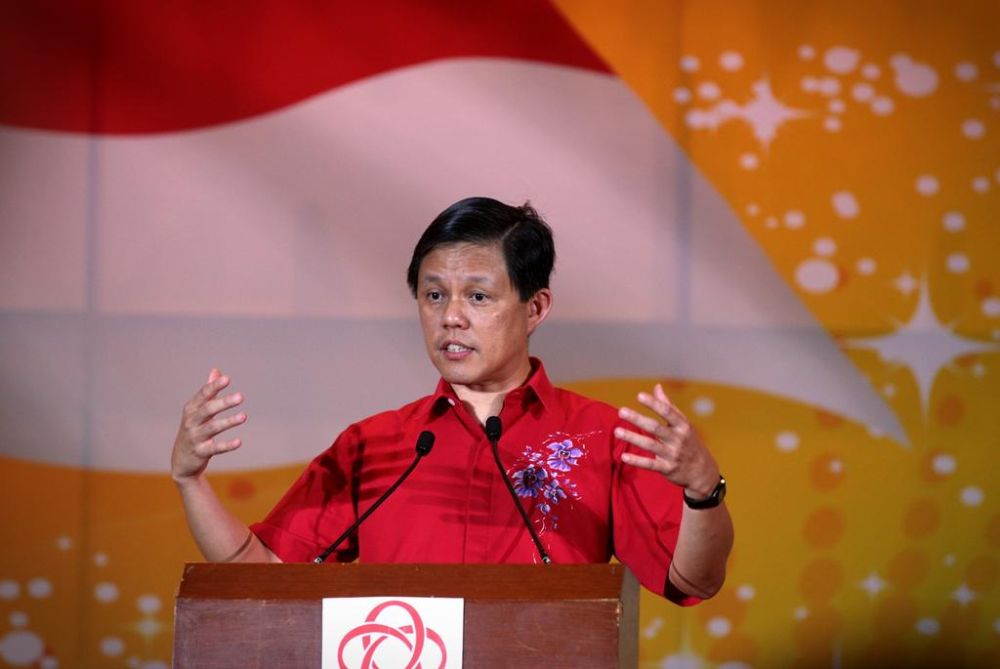 In a wide-ranging speech, Singaporeu00e2u20acu2122s Trade and Industry Minister Chan Chun Sing addressed global uncertainties as well as those closer to home. u00e2u20acu2022 Picture by Jason Quah/TODAY