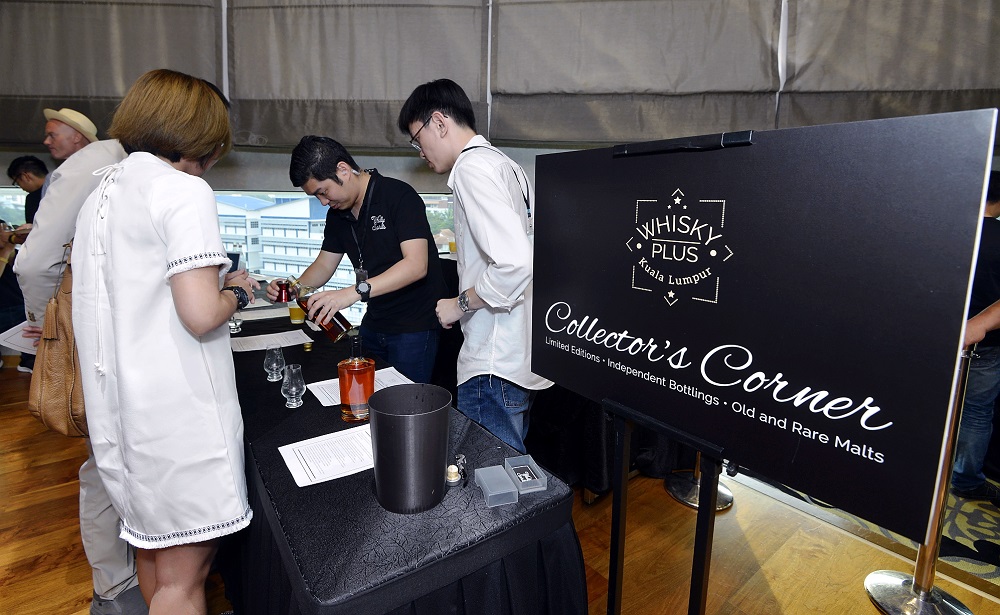 The Collector's Corner gave a chance for whiskey lovers to own their own treasured choices.