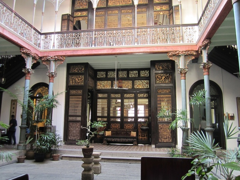 The mansion features traditional Hakka and Teochew architecture styles. — Photo courtesy of Pinterest