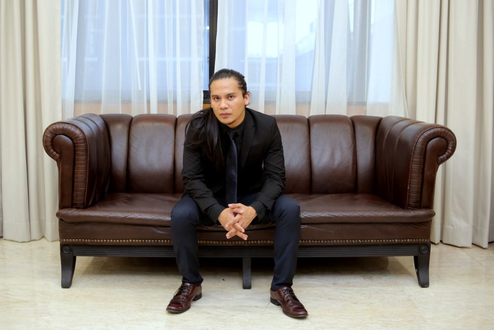 Azmi Hud writes into the play much of his life experience in Felda. u00e2u20acu2022 Picture courtesy of Anomalist Production