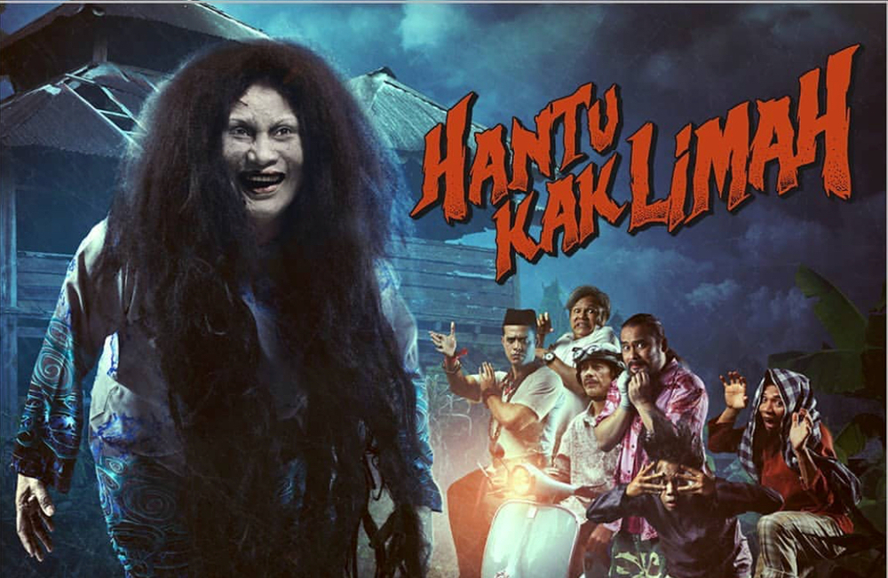 Filem u00e2u20acu02dcHantu Kak Limah, menampilkan Datuk Awie, Delimawati, Zul Ariffin, Ropie Cecupak, Uqasha Senrose, Mus May dan Erra Fazira. u00e2u20acu201d Foto ihsan Instagram/Astro Shaw