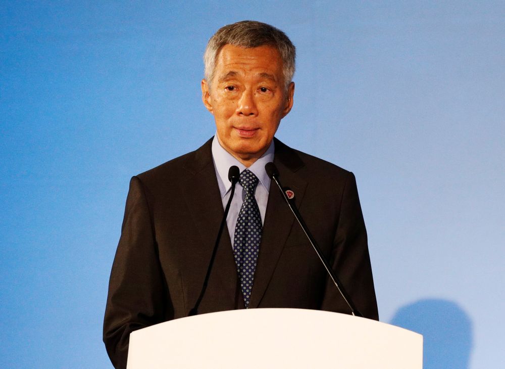 Singaporeu00e2u20acu2122s Prime Minister Lee Hsien Loong gives an address during the opening ceremony of the 51st Asean Foreign Ministersu00e2u20acu2122 Meeting in Singapore August 2, 2018. u00e2u20acu201d Reuters pic