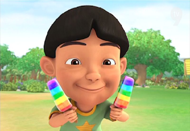 Mael, the character from Upin & Ipin, who sparked Ferrisu00e2u20acu2122 interest. u00e2u20acu201d Image courtesy of Berita Terbaru Upin dan Ipin