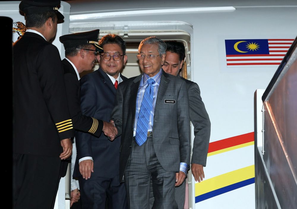Dr Mahathir is making an official visit to China once again as prime minister after a 17-year gap. u00e2u20acu201d Bernama pic