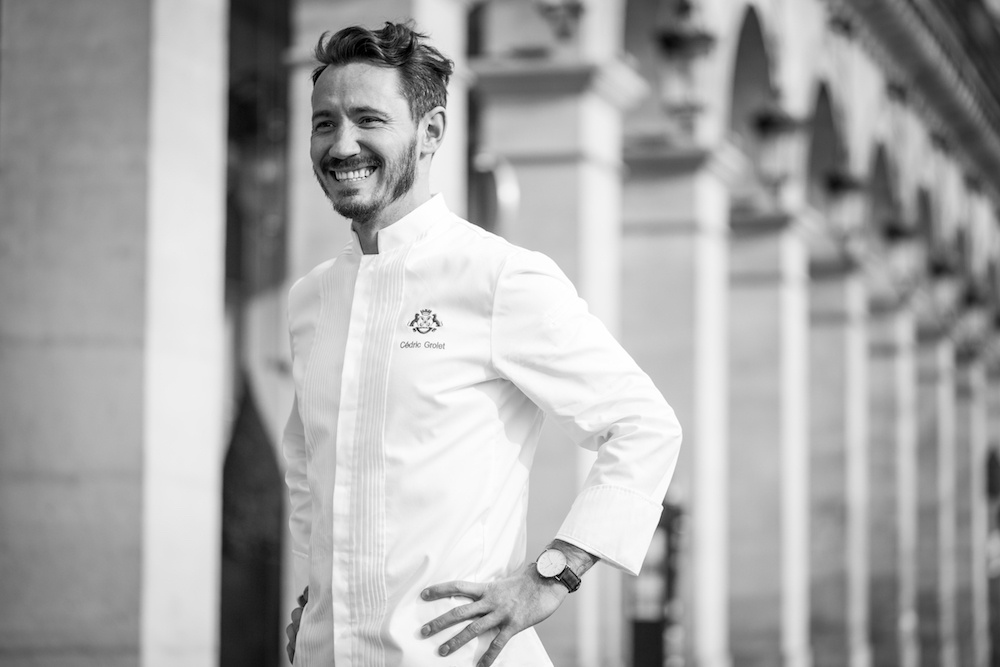 Cu00c3u00a9dric Grolet has been the pastry chef at Le Meurice since 2011. u00e2u20acu201d Handout via AFP