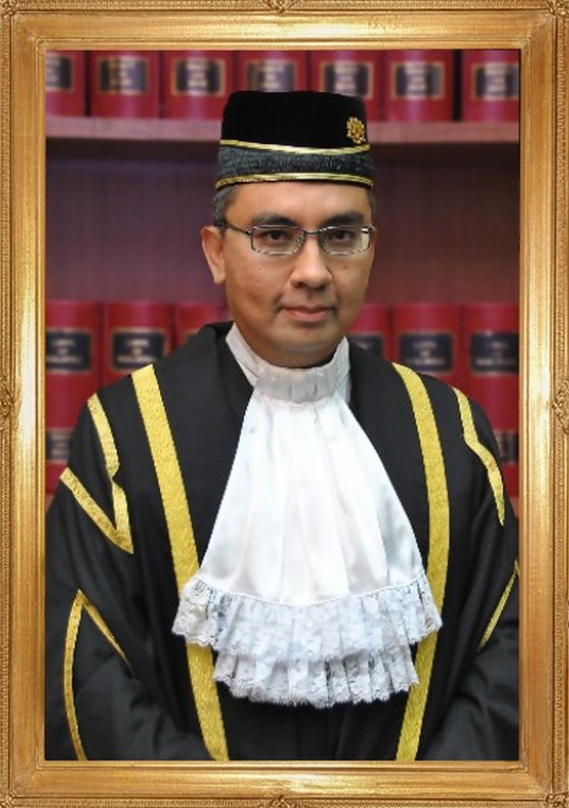 High Court judge Mohd Nazlan will hear Najib's case which has been fixed for August 8 at 9am. u00e2u20acu2022 Picture via www.kehakiman.gov.my