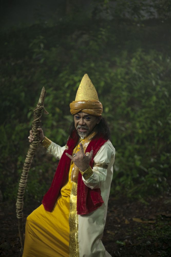 Mus plays an orang bunian and only has three scenes. — Picture courtesy of Astro Shaw