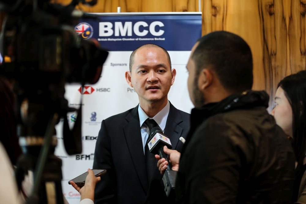 International Trade and Industry Deputy Minister Ong Kian Ming speaking to reporters August 7, 2018. u00e2u20acu2022 Picture by Ahmad Zamzahuri