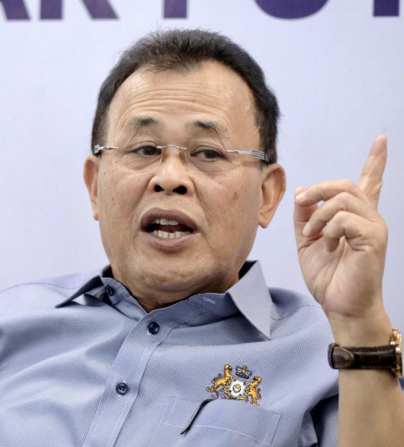 Osman suggested the proposed third link be constructed between Sungai Rengit and Pulau Ubin. u00e2u20acu201d Picture by Ben Tan