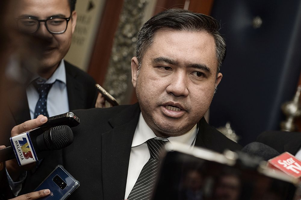 Anthony Loke speaks during a press conference in Parliament on August 13, 2018. u00e2u20acu201d Picture by Miera Zulyana