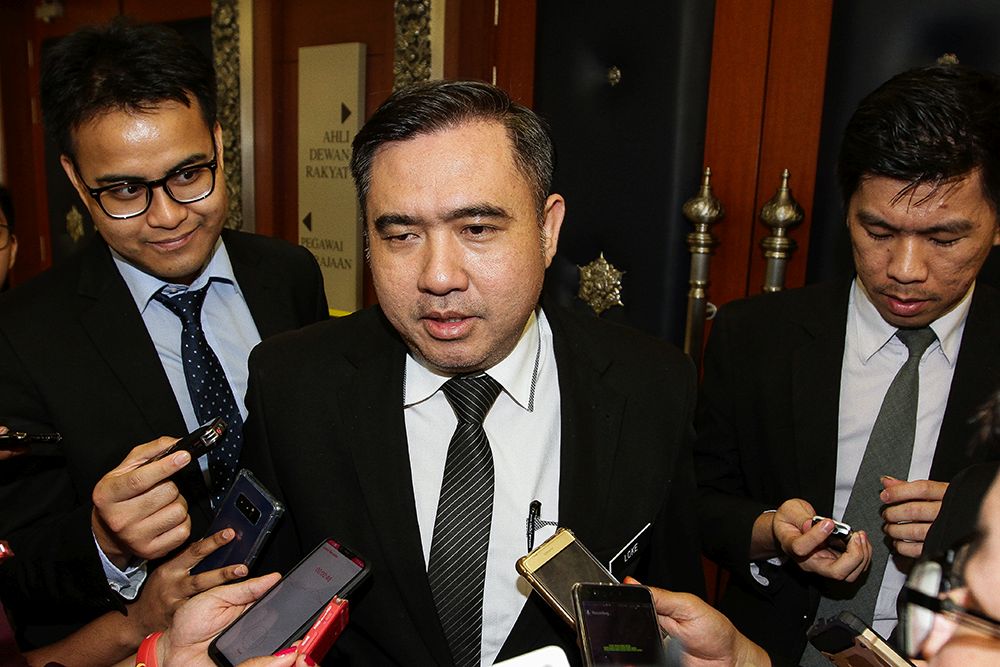 Anthony Loke speaks during a press conference in Parliament on August 13, 2018. u00e2u20acu201d Picture by Miera Zulyana