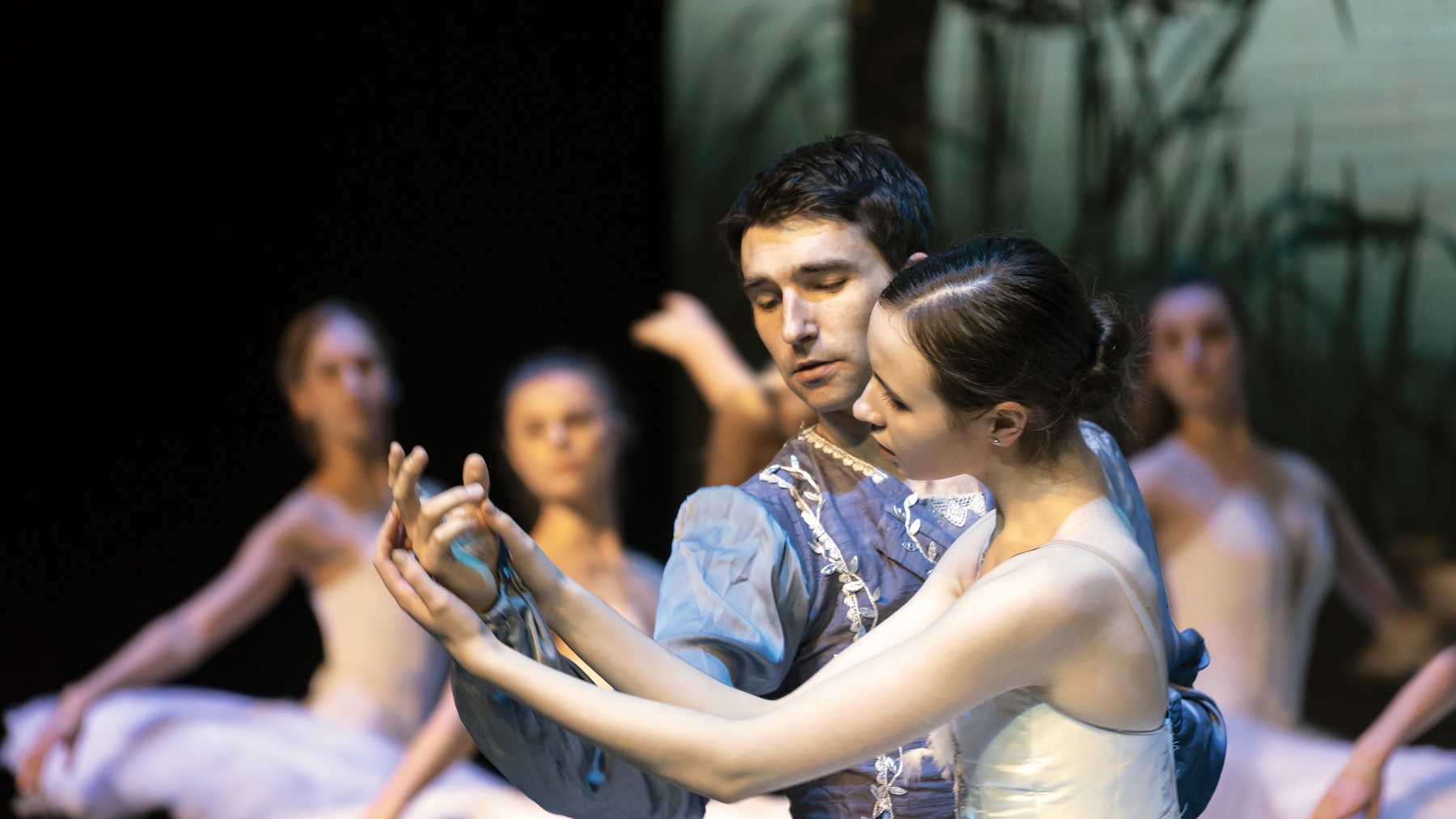 Barton and Watson during dress rehearsal. u00e2u20acu201d Picture by Ryan James Davies