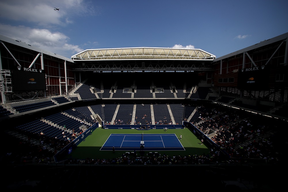 A general view of the new Louis Armstrong Stadium during previews for the US Open at USTA Billie Jean King National Tennis Centre in New York August 26, 2018. u00e2u20acu201d AFP pic