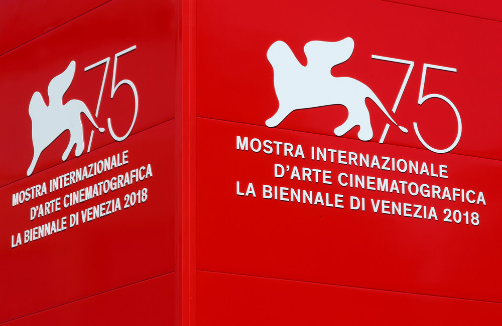 The logo of the 75th Venice Film Festival is seen in Venice August 28, 2018. u00e2u20acu201d Reuters pic