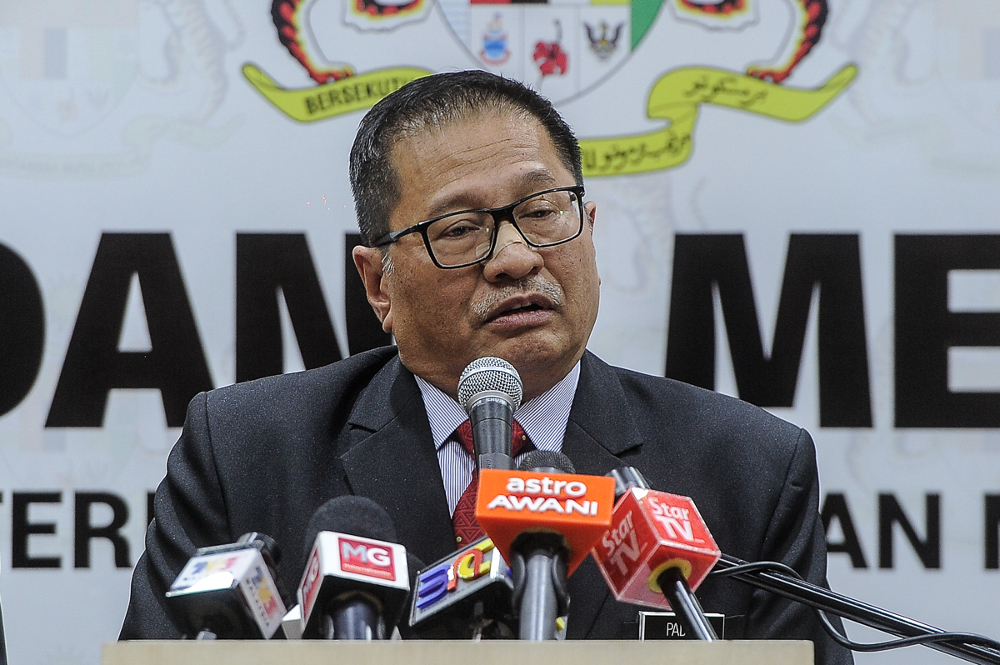 Custom deputy director general Datuk Paddy Halim speaks during the Sale and Service Tax (SST) press conference in Putrajaya September 3, 2018. u00e2u20acu201d Picture by Shafwan Zaidon